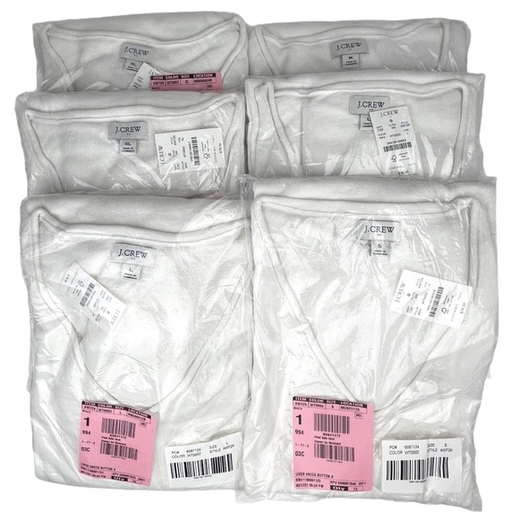 J. CREW Tunic Sweater Linen-blend Button Sides - Picture 4 of 7